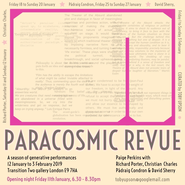 Paracosmic Revue 1